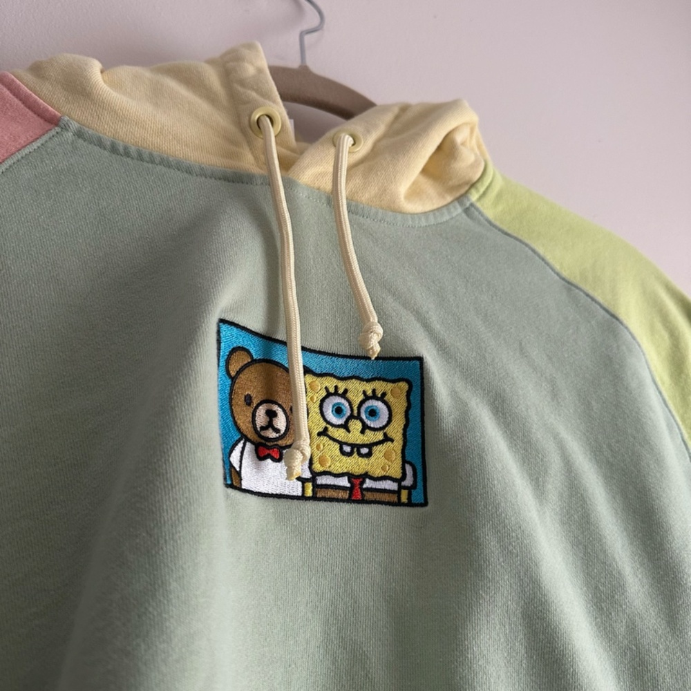 Teddy Fresh X Spongebob‎ Colorblock Hoodie - Picture 2 of 9